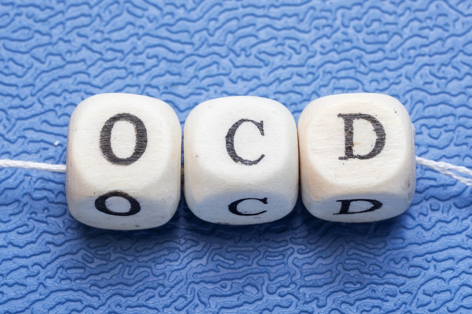Word ocd (obsessive compulsive disorder)