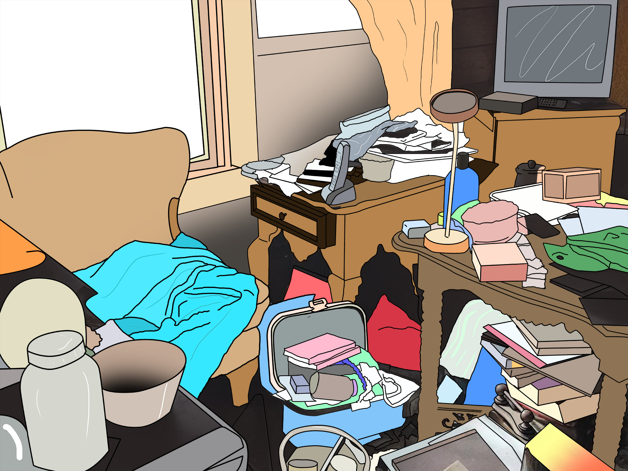 Emotional relationship with clutter/why some people find it so hard to throw things away