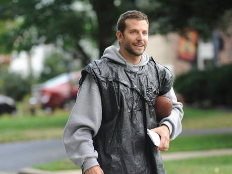 Bradley Cooper in The Silver Linings Playbook (© 2011 The Weinstein Company)